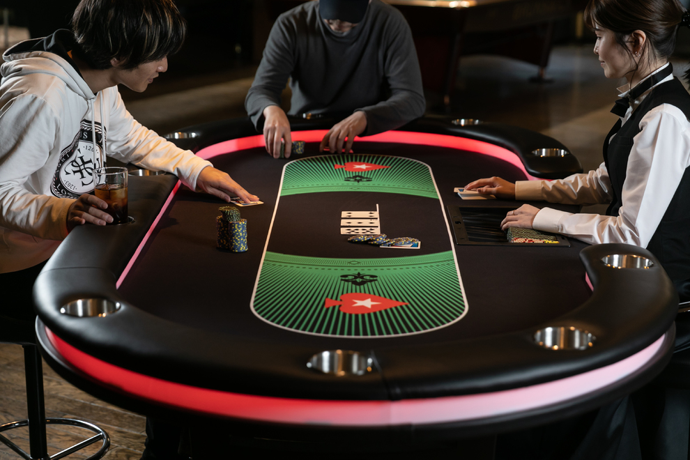 ポーカーテーブル-